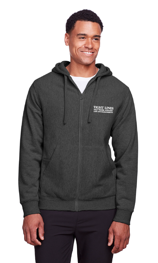 Heavyweight Water-Repellent Hoodie – Tight Lines Cape Ann